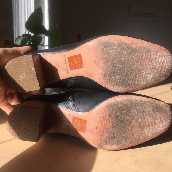 🚫SOLD🚫 Madewell Lucien Black Leather Heeled Boot - Picture 7 of 7